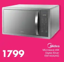 Save Hyper Midea Microwave Digital Silver offer