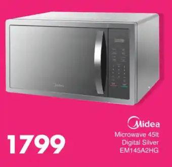 Save Hyper Midea Microwave Digital Silver offer