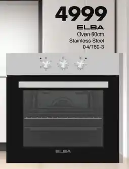 Save Hyper ELBA Oven 60cm Stainless Steel offer