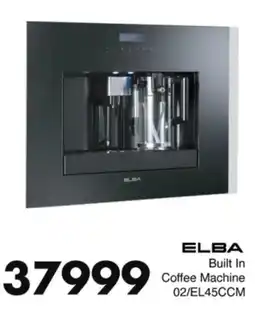 Save Hyper ELBA Built In Coffee Machine offer
