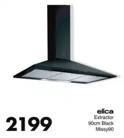 Save Hyper Elica Extractor 90cm Black Missy90 offer