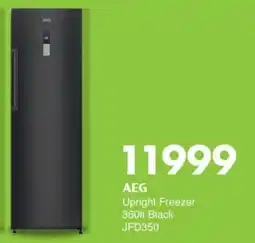 Save Hyper AEG Upright Freezer Black offer