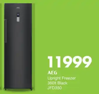 Save Hyper AEG Upright Freezer Black offer