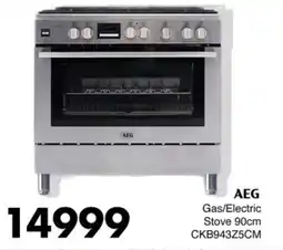 Save Hyper AEG Gas/ Electric Stove 90cm offer