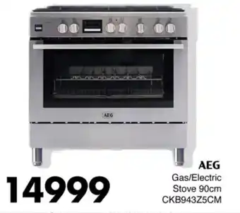 Save Hyper AEG Gas/ Electric Stove 90cm offer