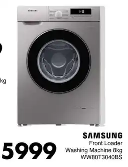 Save Hyper SAMSUNG Front Loader Washing Machine offer