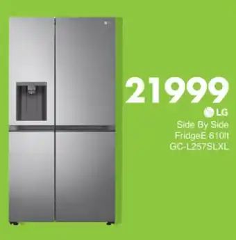 Save Hyper LG Side By Side Fridge offer