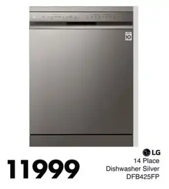 Save Hyper LG 14 Place Dishwasher Silver offer
