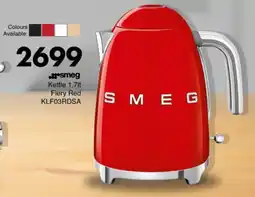Save Hyper Smeg Kettle Fiery Red offer