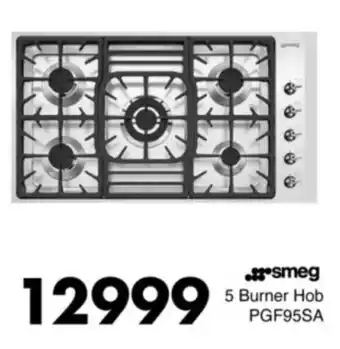 Save Hyper Smeg 5 Burner Hob offer