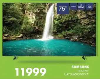Save Hyper Samsung UHD 75" TV offer