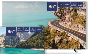 Save Hyper SAMSUNG QLED 85" Smart TV offer