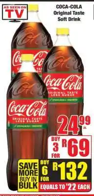 Boxer COCA-COLA Original Taste Soft Drink offer