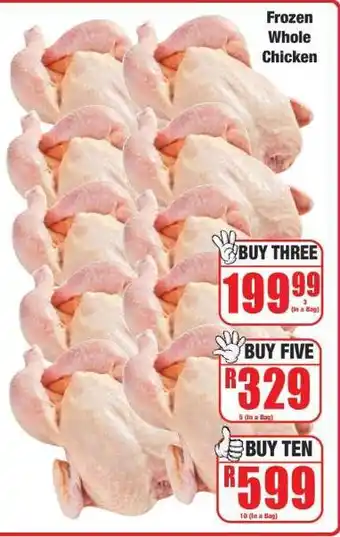 Boxer Frozen Whole Chicken offer