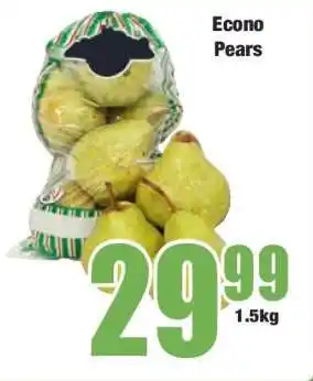 Boxer Econo Pears offer