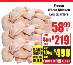 Boxer Frozen Whole Chicken Leg Quarters offer