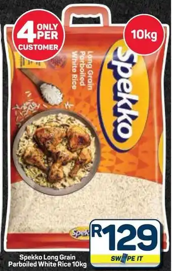 Spekko Long Grain Parboiled White Rice
