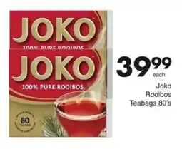 Save Joko Rooibos Teabags offer