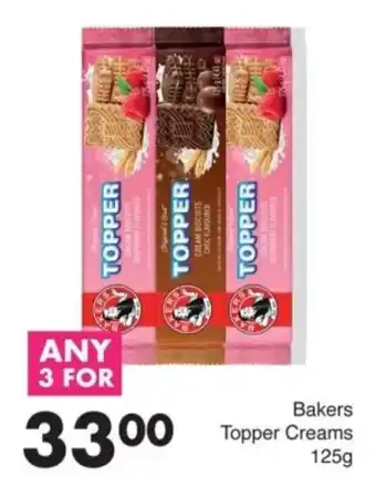 Save Bakers Topper Creams offer