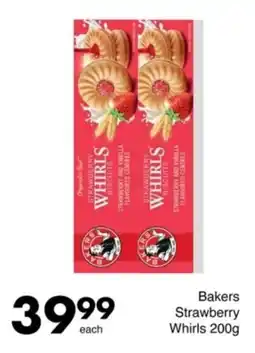 Save Bakers Strawberry Whirls offer