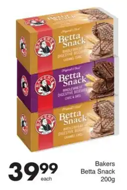 Save Bakers Betta Snack offer