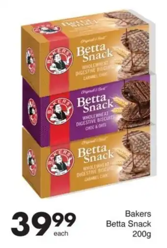 Save Bakers Betta Snack offer