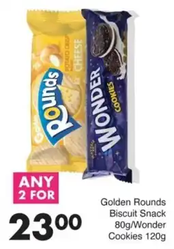Save Golden Rounds Biscuit Snack/ Wonder Cookies offer