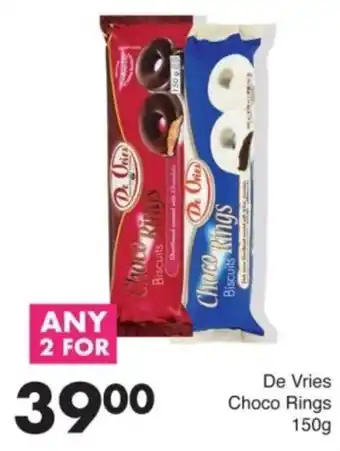 Save De Vries Choco Rings offer