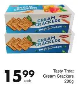 Save Tasty Treat Cream Crackers offer