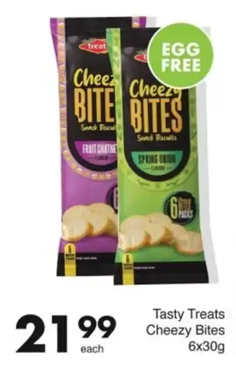 Save Tasty Treats Cheezy Bites offer