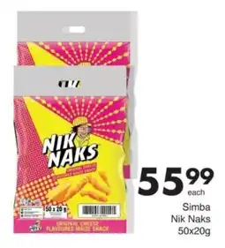Save Simba Nik Naks offer