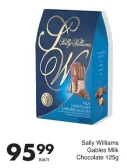 Save Sally Williams Gables Milk Chocolate offer