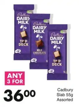 Save Cadbury Slab Assorted offer