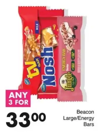 Save Beacon Large/ Energy Bars offer