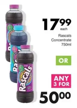 Save Rascals Concentrate offer