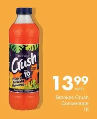 Save Brookes Crush Concentrate offer
