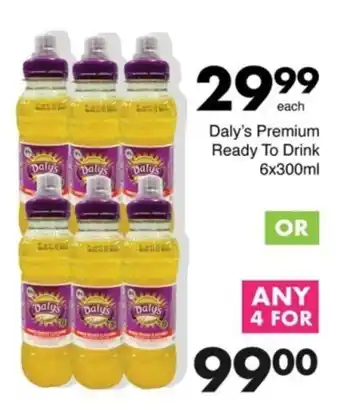 Save Daly's Premium Ready To Drink offer