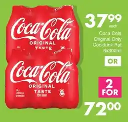 Save Coca Cola Original Only Cooldrink Pet offer