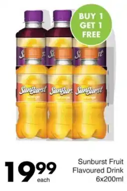 Save Sunburst Fruit Flavoured Drink offer