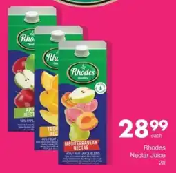 Save Rhodes Nectar Juice offer