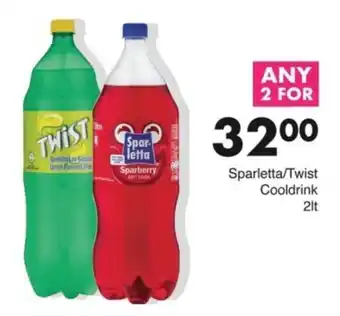 Save Sparletta/ Twist Cooldrink offer