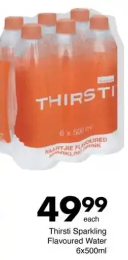 Save Thirsti Sparkling Flavoured Water offer