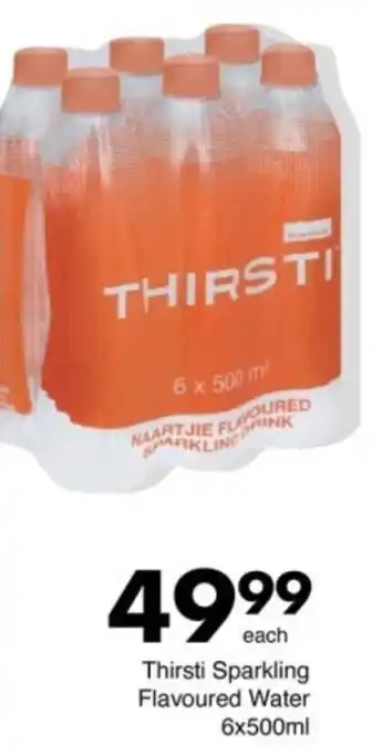 Save Thirsti Sparkling Flavoured Water offer