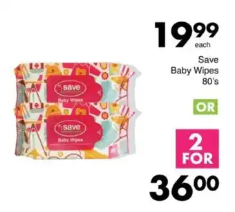 Save Save Baby Wipes offer