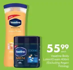 Save Vaseline Body Lotion/ Cream offer