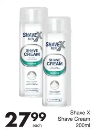 Save Shave X Shave Cream offer