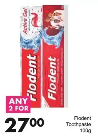 Save Flodent Toothpaste offer
