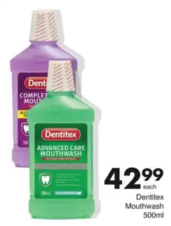 Save Dentitex Mouthwash offer