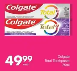 Save Colgate Total Toothpaste offer