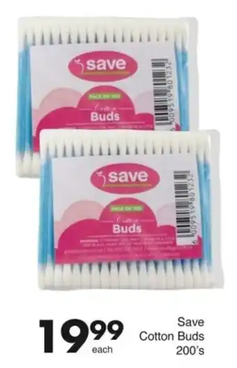 Save Save Cotton Buds offer